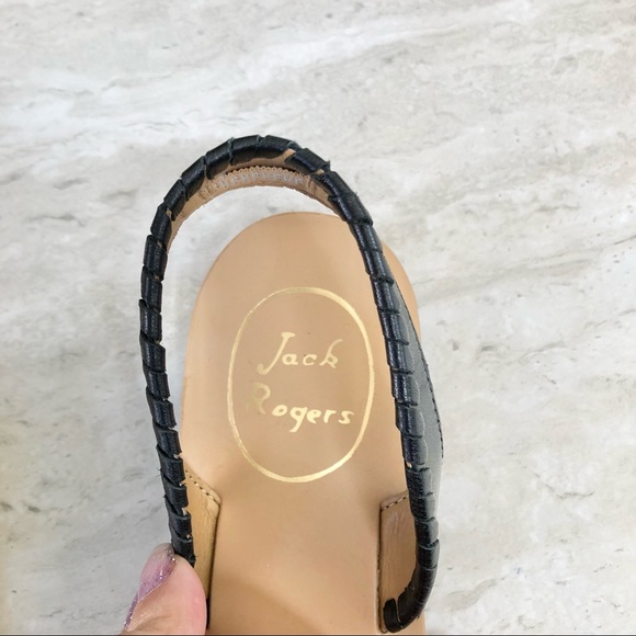 NEW Jack Rogers Liliana Leather Sling Back Sandal Size 7 women's $128 - Picture 4 of 8